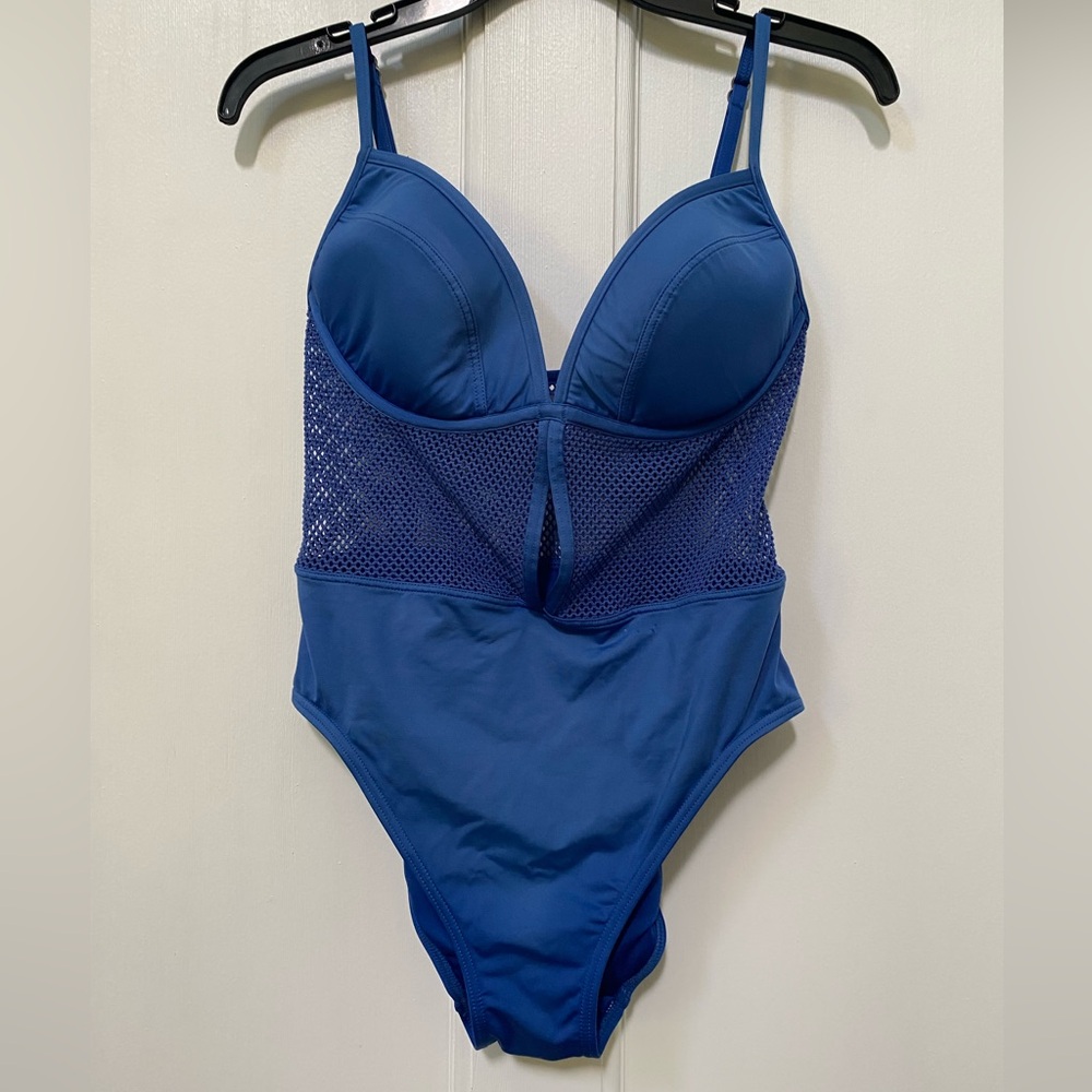 Cobalt Blue One-Piece Swimsuit